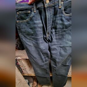 Lucky Brand Dark Blue Straight Jeans